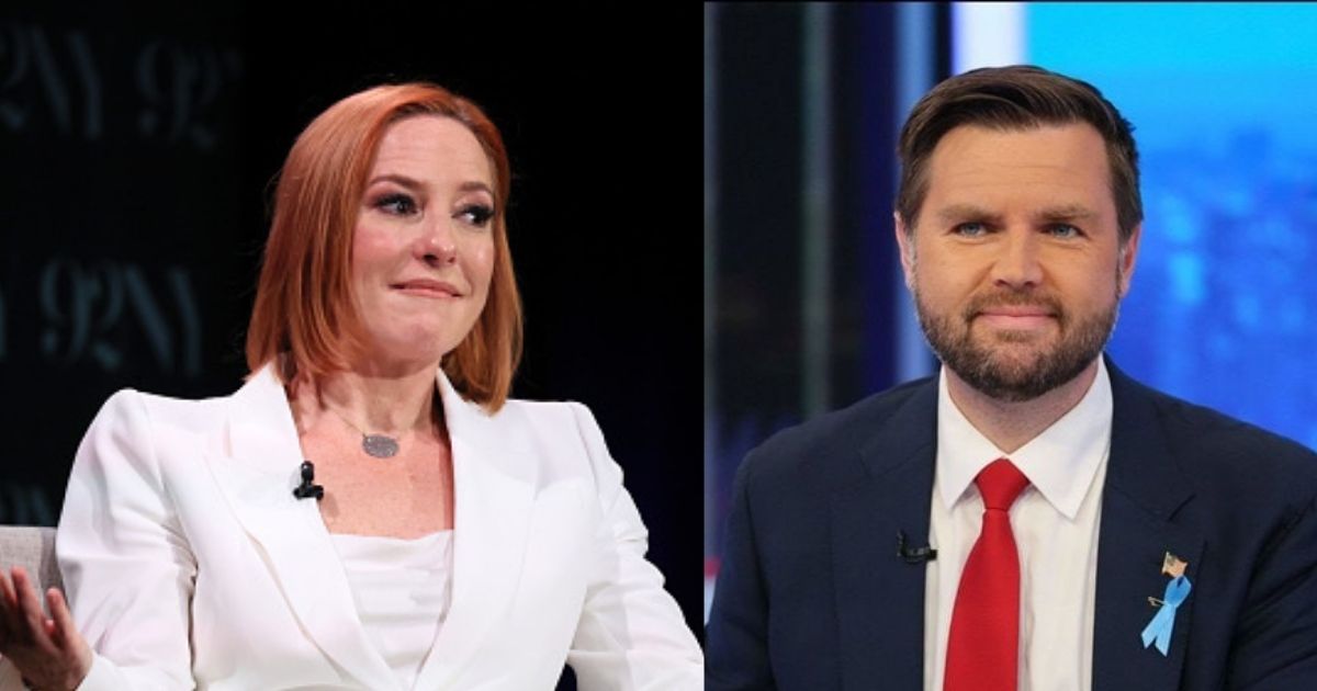 JD Vance and Jen Psaki