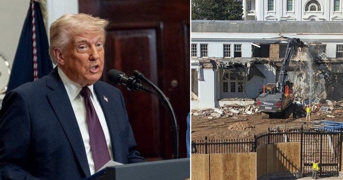 Donald Trump's White House Destruction Is Being Compared to ISIS Destruction
